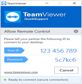 team viewer dow